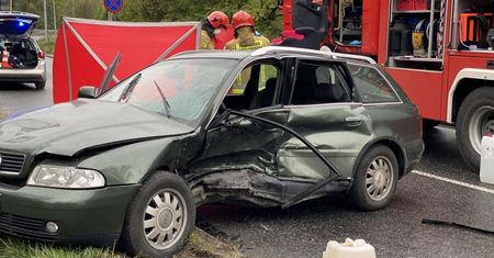 Śląskie. Tragiczny wypadek w Jaworznie. Zginął, bo wymusił pierwszeństwo