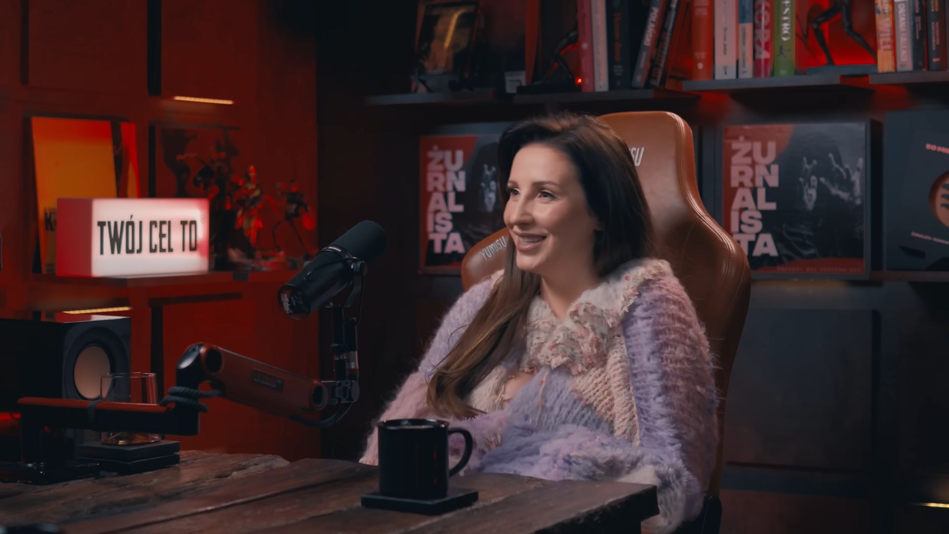 Dominika Serowska u Żurnalisty