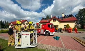 Piorun uderzył w dom dziecka. W środku było 12 dzieci i opiekunowie