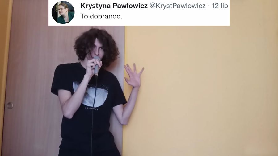 Piotr Kieler - piosenka z tweetów Krystyny Pawłowicz