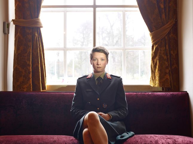 Trzecie miejsce w kategorii - portret z historią (portrait, stories) zdobyło zdjęcie przedstawiające portrety kadetów z najważniejszych uczelni wojskowych w Europie.