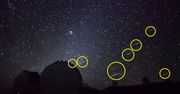 Deszcz meteorów na filmie. 10-sekundowy spektakl rozegrał się na oczach widzów