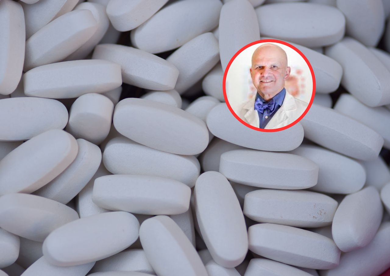 Widoczny objaw niedoboru magnezu. Jest bardzo charakterystyczny