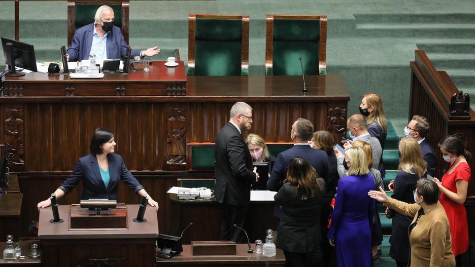 Kaja Godek w Sejmie 