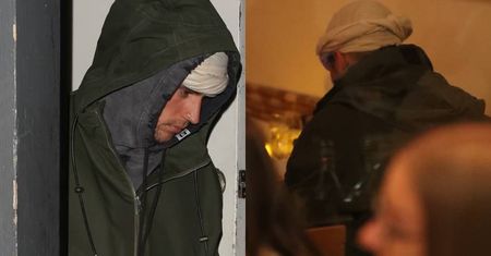 Posępny Justin Bieber z przekłutym nosem wybrał się na samotną kolację w LA
