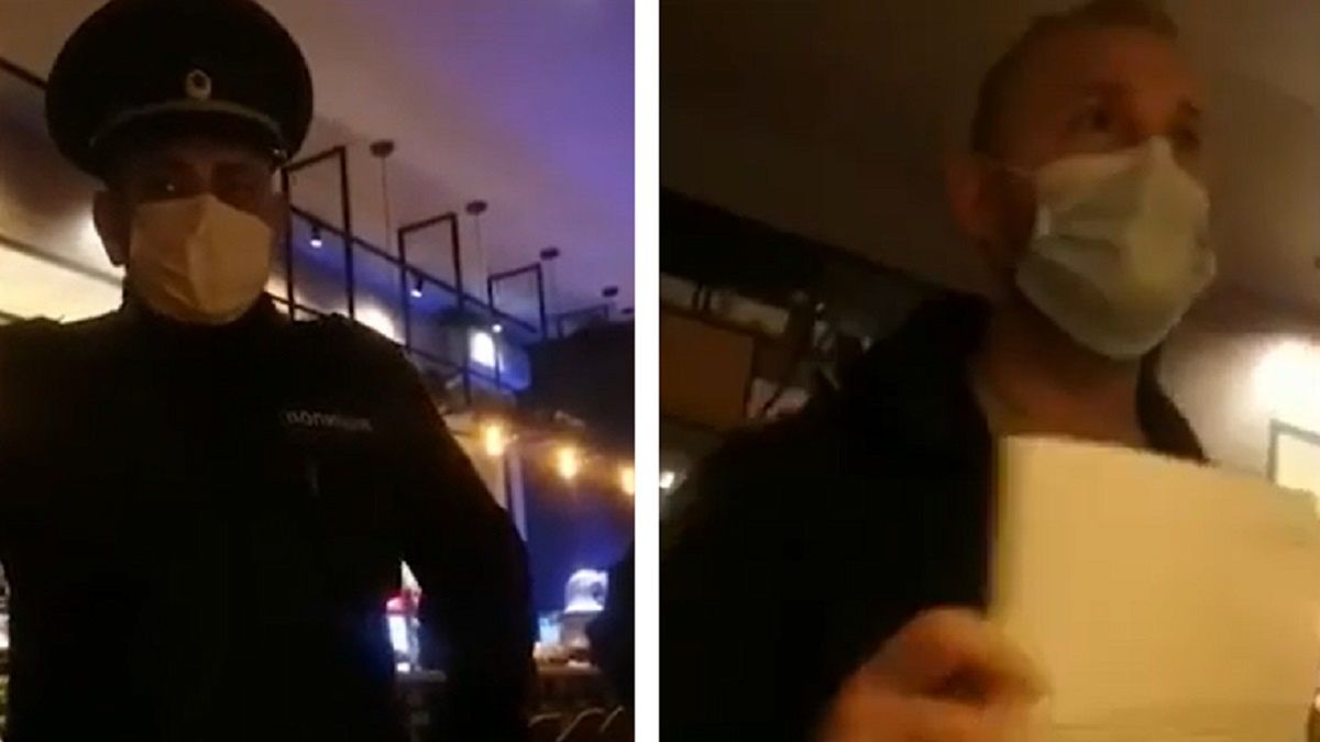 Tak wygląda mobilizacja. Z imprezy na wojnę. Zaczepili go w restauracji