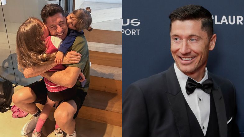 Robert Lewandowski świętuje Dzień Dziecka 