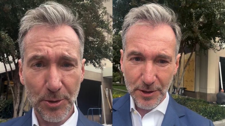 Piotr Kraśko nadawał do swoich fanów prosto z Waszyngtonu