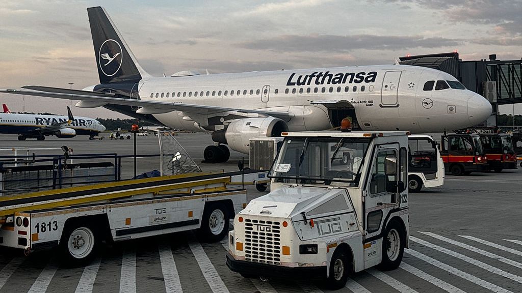 Air Transport Brands
Lufthansa plane is seen at the airport in Balice near Krakow, Poland on August 28, 2025. (Photo by Jakub Porzycki/NurPhoto via Getty Images)
NurPhoto
terminal, air travel, european travel, krakow airport, balice, august 28, airline company, airline, airline industry, departure, jakub porzycki, lufthansa aircraft, photo, balice airport., nurphoto, aviation photography, aviation, international, aircraft, runway, company, airlines, flight, polish airport, plane