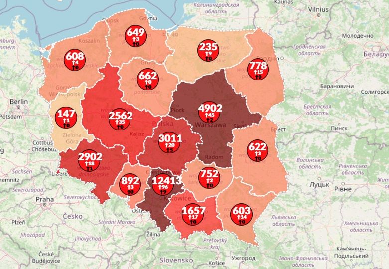 Koronawirus w Polsce nie spowalnia. Ministerstwo Zdrowia potwierdza prawie 300 nowych przypadków