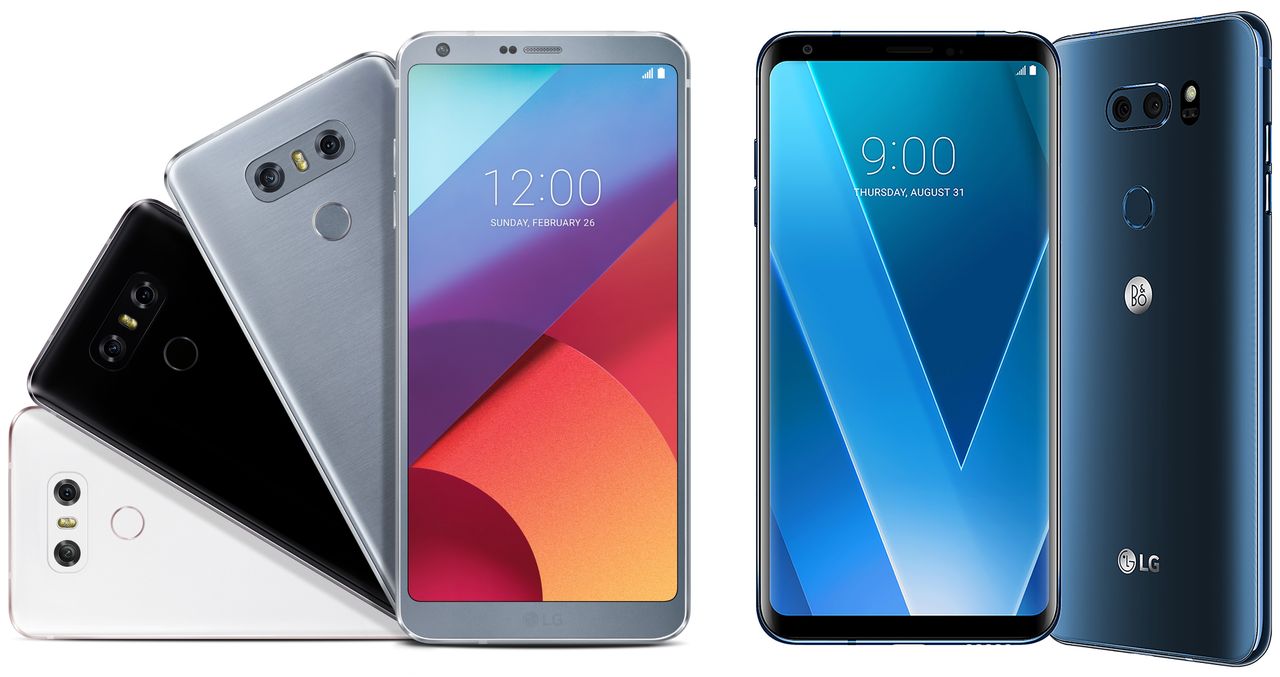 LG G6 i LG V30