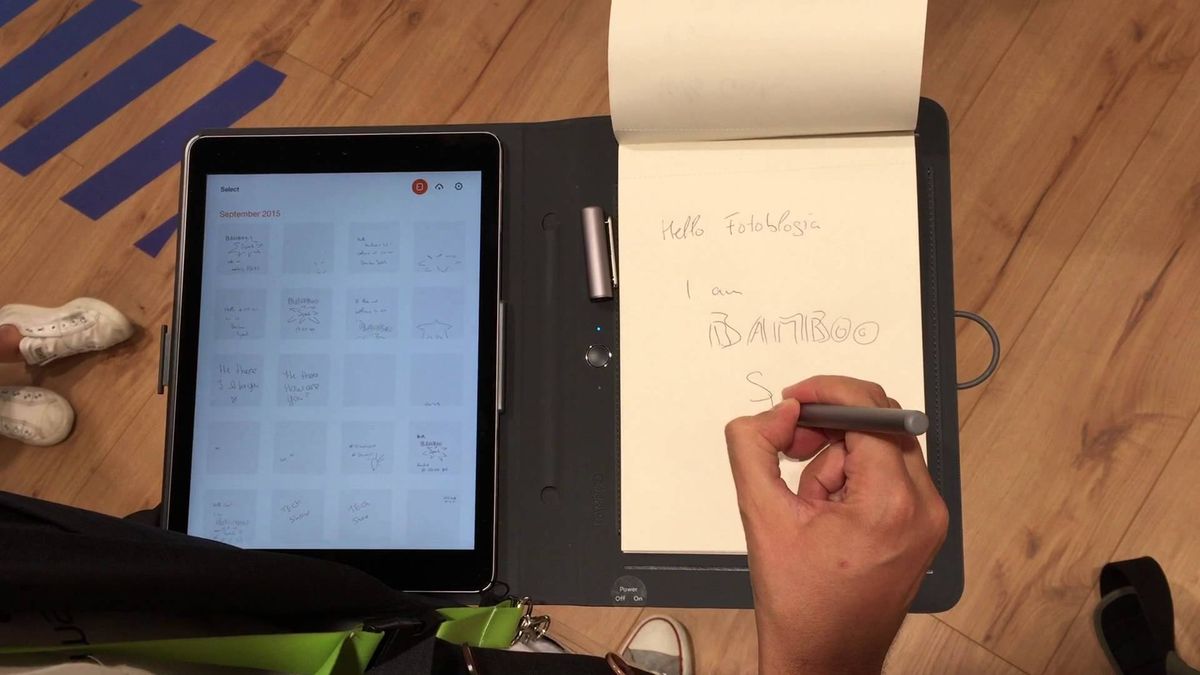 Sprawdzamy jak działa Bamboo Spark - analogowo-cyfrowy szkicownik firmy Wacom 1