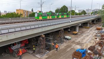 Poznań: Remont wiaduktu na Hetmańskiej zbliża się do końca