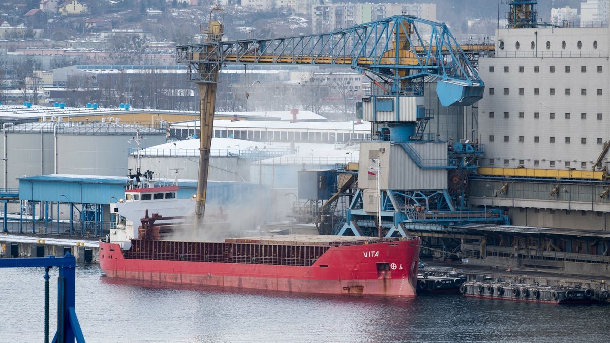 Terminal zbożowy w Gdyni. Pracownicy niepewni jutra
