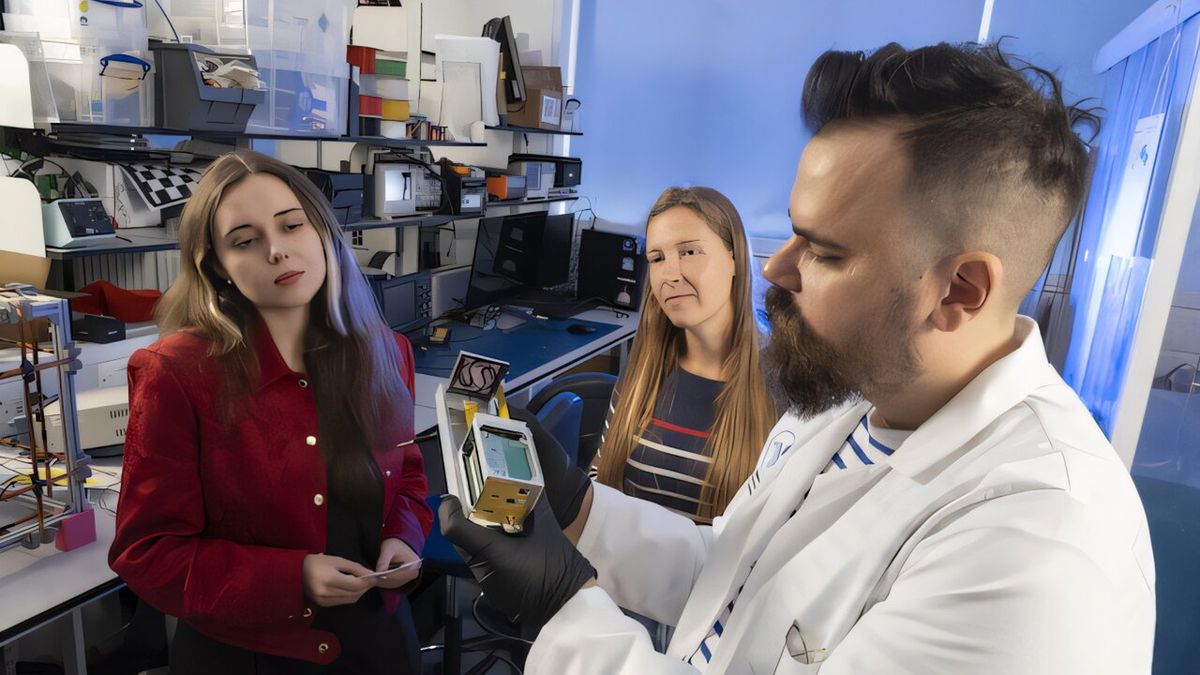 Tkanina wykrywająca promieniowanie