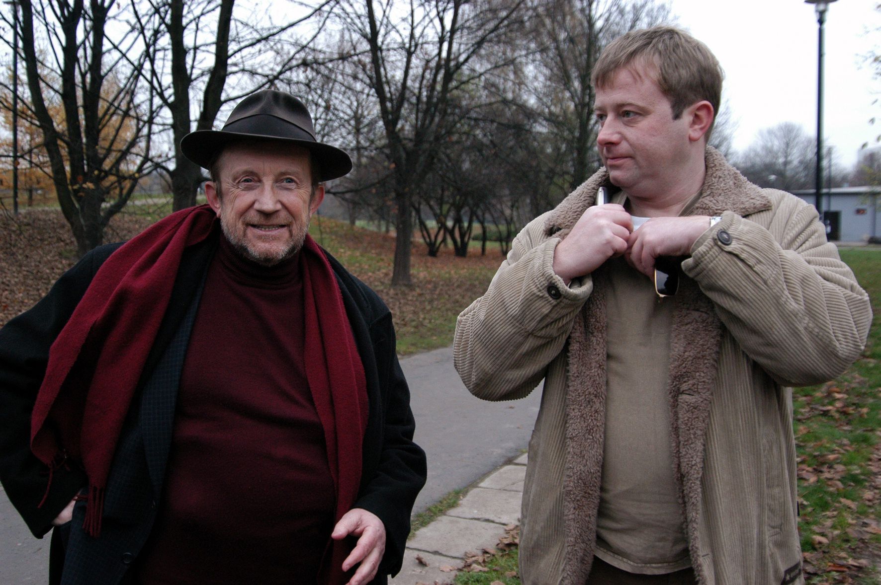 Edward Linde-Lubaszenko i Olaf Lubaszenko