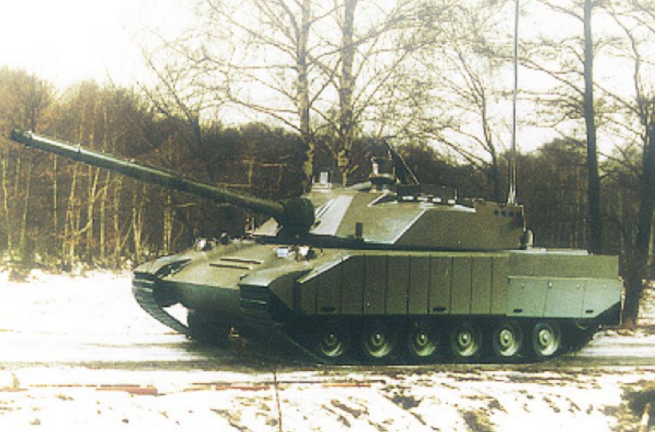 Czołg Goryl - wizualizacja z lat 90.