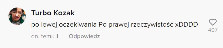 Komentarz na temat wyglądu młodszej siostry Wersow