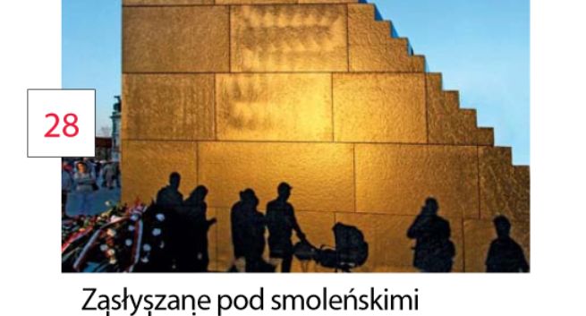 „Polityka” przeprasza osoby ze zdjęcia w tekście o pomniku smoleńskim za publikację ich wizerunku bez zgody