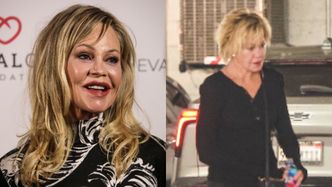 Dawno niewidziana Melanie Griffith w naturalnym wydaniu szwenda się po parkingu (FOTO)