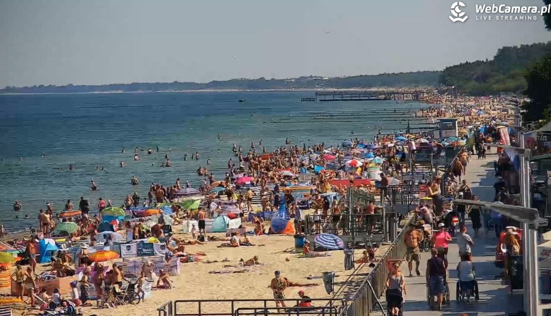 Była godzina 12:20. Oto co się działo na plaży w Sarbinowie. Brak słów