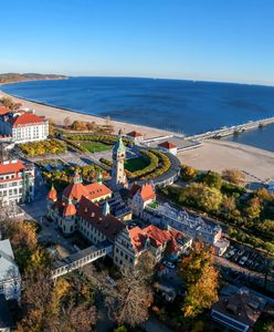 Złota polska jesień w Trójmieście. Słoneczny piątek na wybrzeżu.