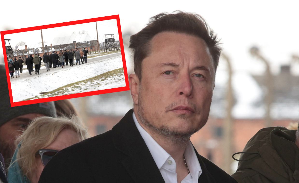 Elon Musk in Poland.