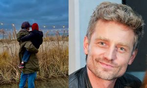 RZADKI WIDOK: Marcin Rogacewicz wypełnia ojcowskie obowiązki i pozuje z synem (FOTO)