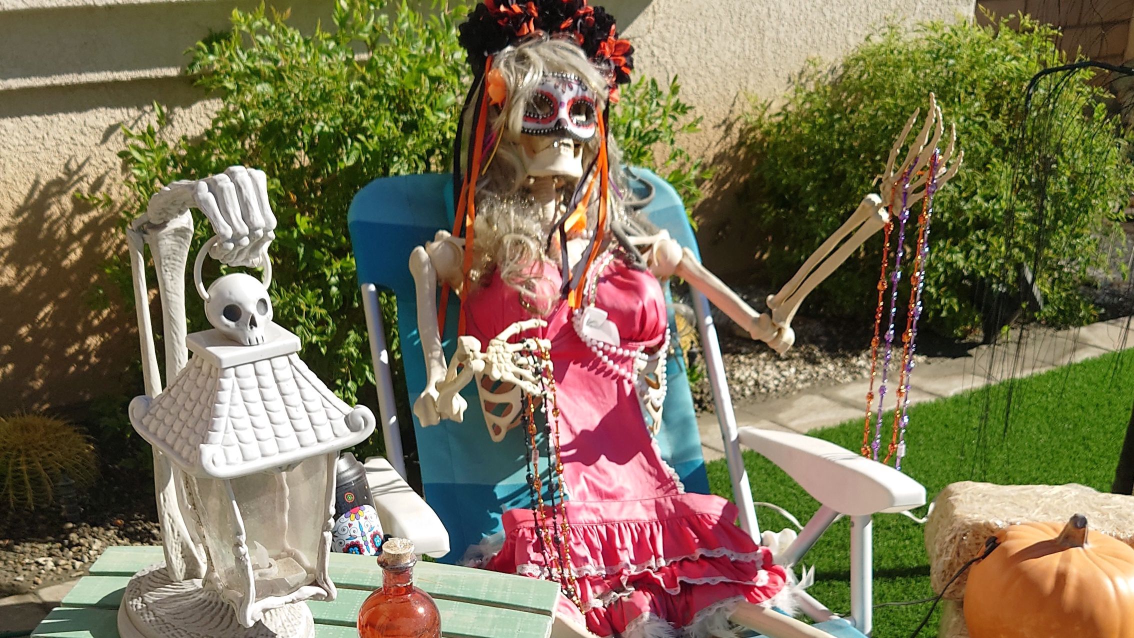 Dekoracje halloweenowe w USA robią wrażenie