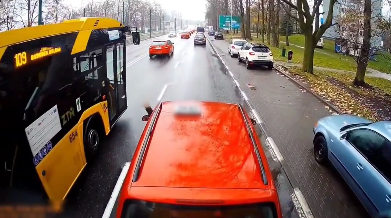 Nagranie jest na policji. Już ustalono, kto prowadził