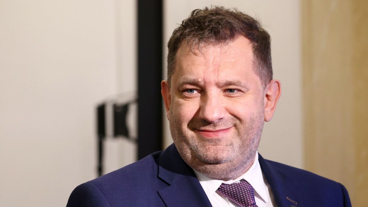 Na zdjęciu szef Krajowej Administracji Skarbowej Marcin Łoboda