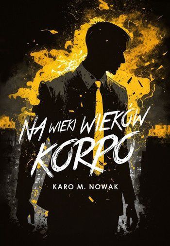 Okładka książki Karo M. Nowak "Na wieki wieków korpo"