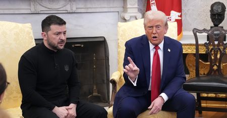 Wyścig na połajanki Zełenskiego w PiS. "Taktyczny hamulec" i obawy po ruchu Trumpa