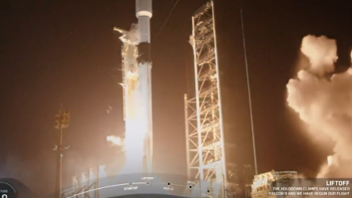 SpaceX wystrzelił dwa lądowniki księżycow