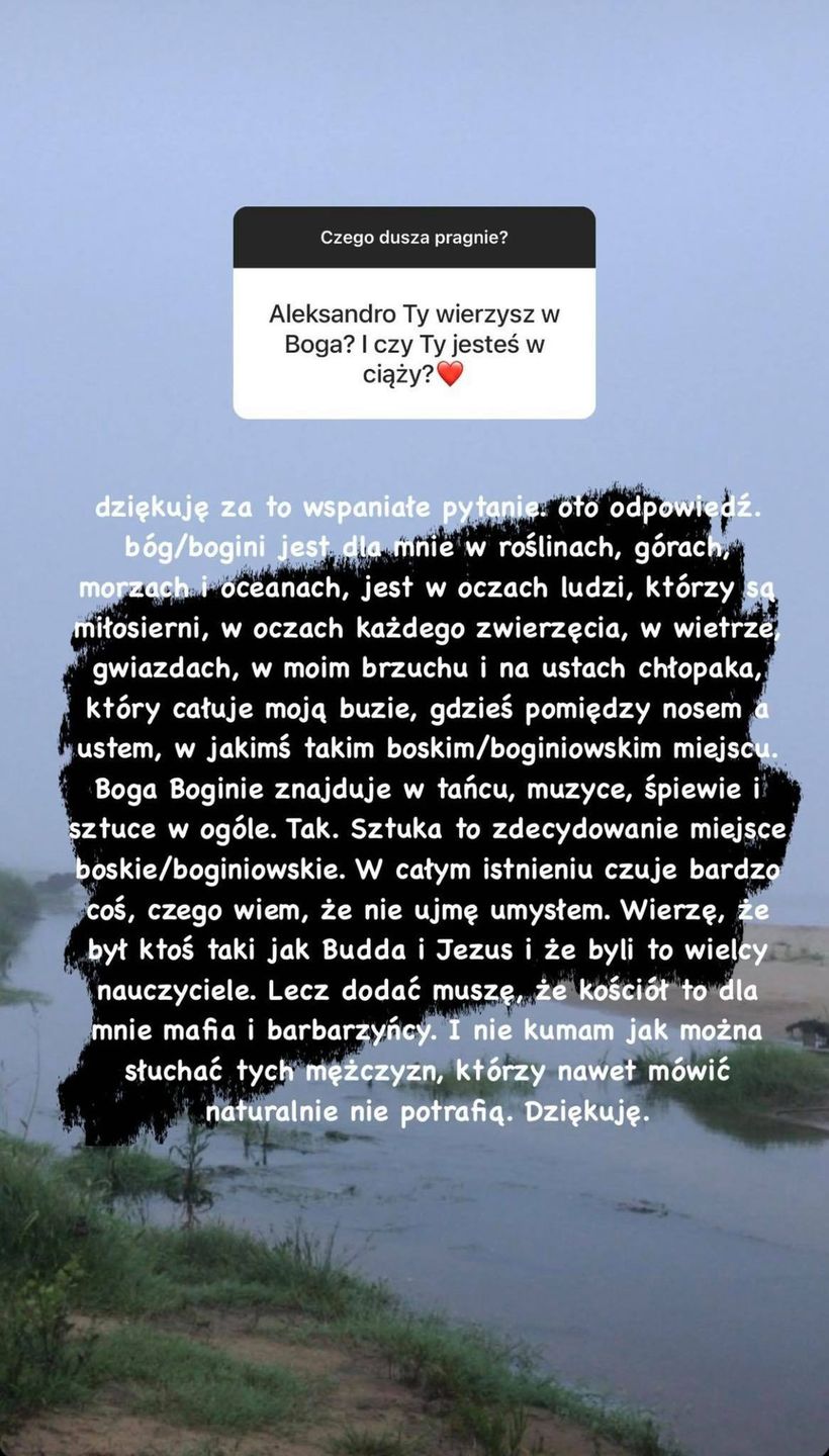 Aleksandra Domańska pokazała ciążowy brzuch