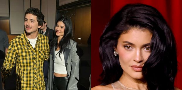Kylie Jenner coraz częściej pojawia się u boku ukochanego. Tym razem towarzyszyła mu w nagraniach podcastu. Miłość kwitnie? (FOTO)