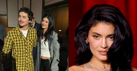 Kylie Jenner coraz częściej pojawia się u boku ukochanego. Tym razem towarzyszyła mu w nagraniach podcastu. Miłość kwitnie? (FOTO)