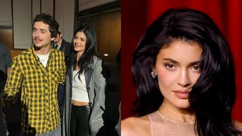 Kylie Jenner coraz częściej pojawia się u boku ukochanego. Tym razem towarzyszyła mu w nagraniach podcastu. Miłość kwitnie? (FOTO)