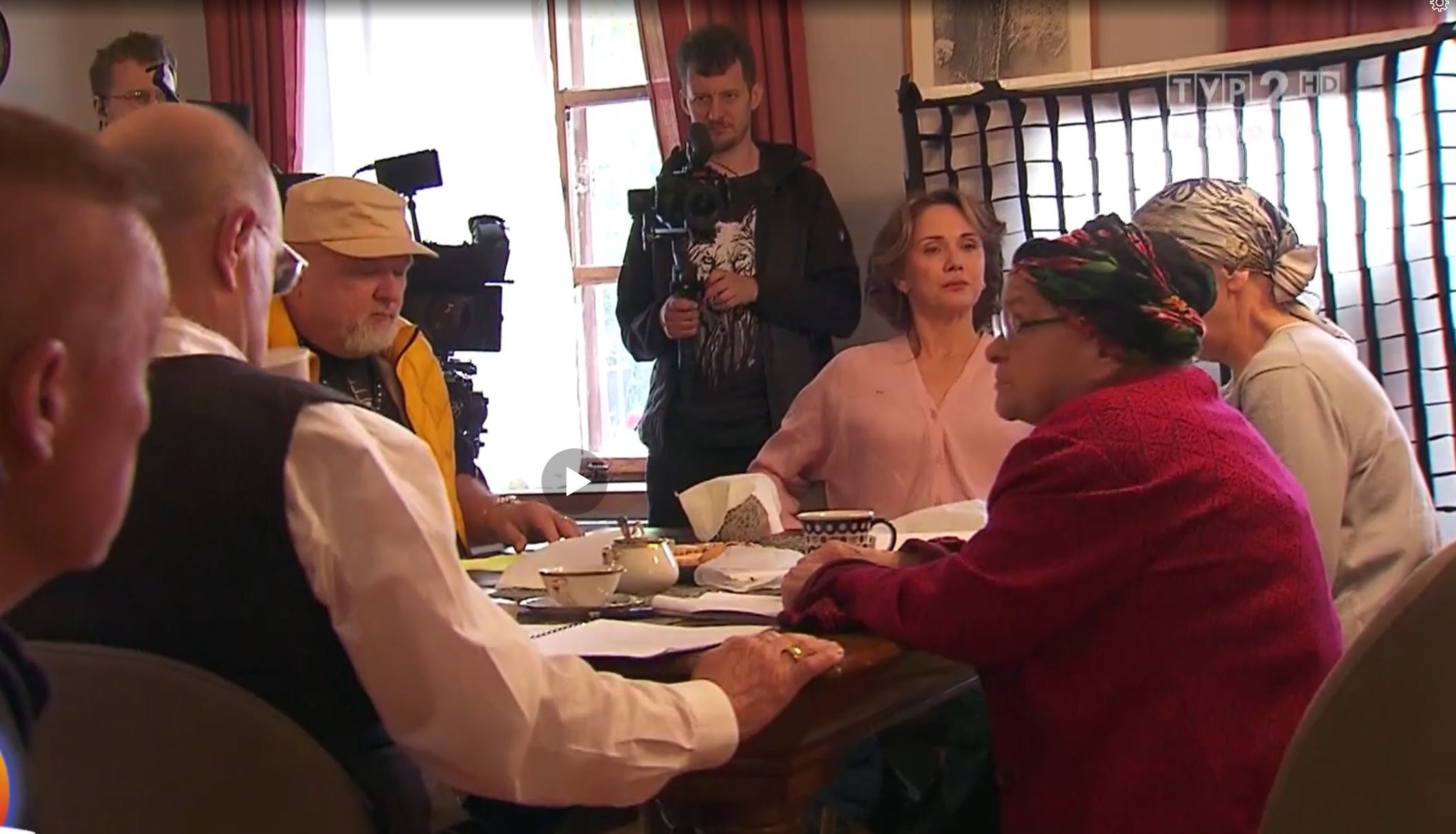 Na planie "Rancza" była ekipa "Pytania na śniadanie"