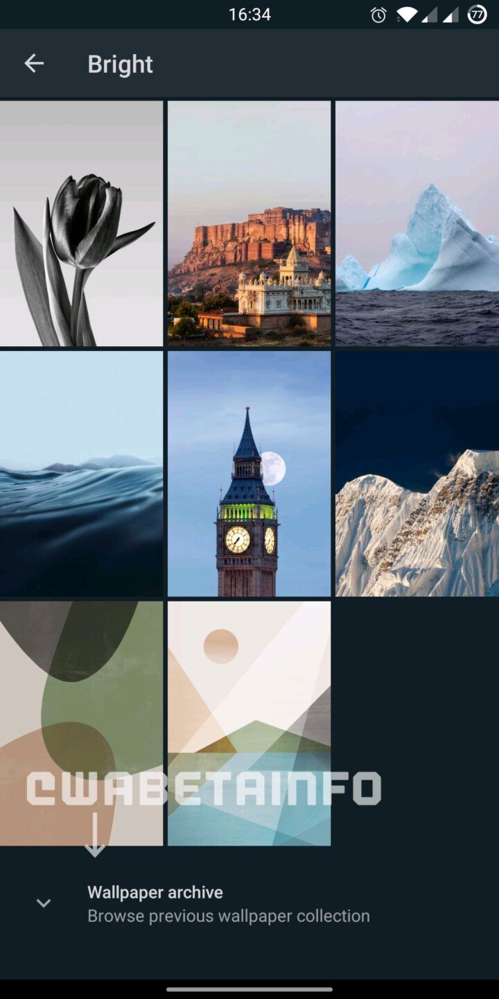 Nowe tapety w WhatsAppie, fot. WABetaInfo