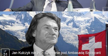 Kontrowersyjna akcja na Facebooku: "Jan Kulczyk nie żyje. Czuwanie pod Ambasadą Szwajcarii"