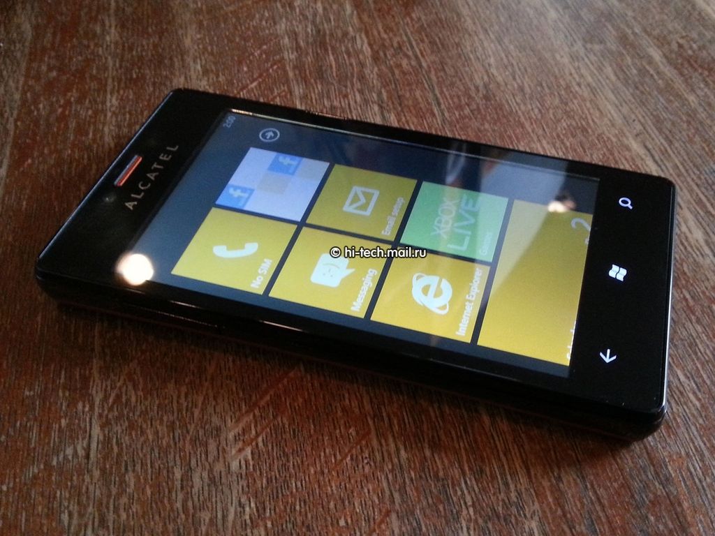 Wyciekł pierwszy Windows Phone Alcatela