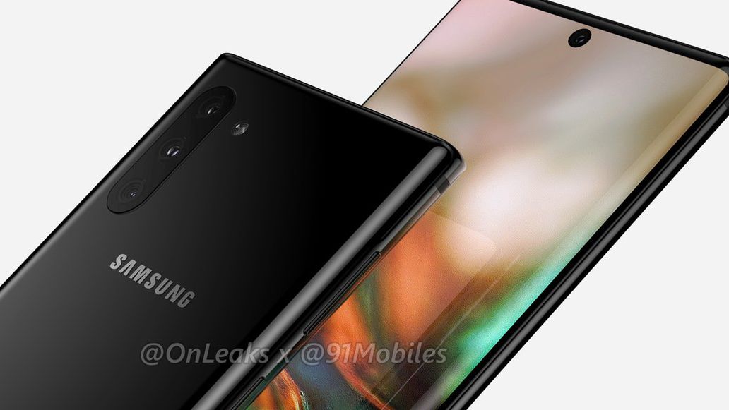 Samsung Galaxy Note10 i Note10 Pro: wycieka wygląd [Aktualizacja] 1