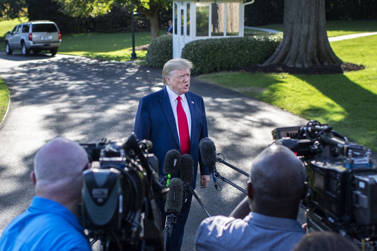 Ośmieszał ludzi od dawna. Teraz dostało się Trumpowi