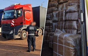 Odzież z Chin miała jechać do Hiszpanii, ale zostawała w Polsce
