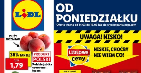 Lidl gazetka od 14.03. Jakie promocje w Lidlu od poniedziałku 14 marca?