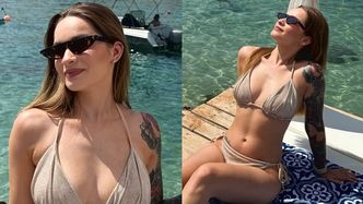Ewelina Lisowska nadaje z Chorwacji i chwali się formą serią zdjęć w bikini