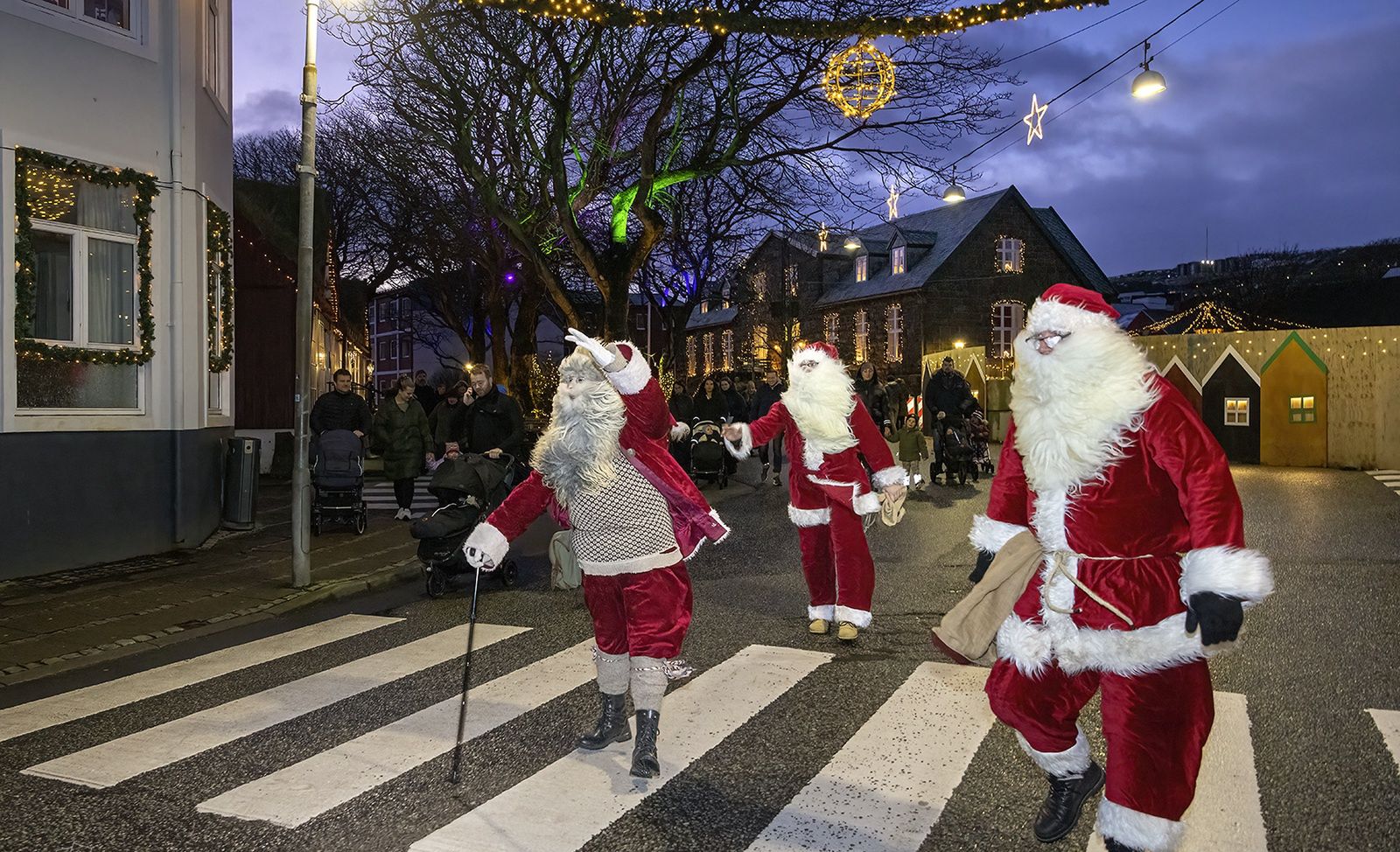 Farerowie kochają święta, bożonarodzeniowe ozdoby i dekoracje