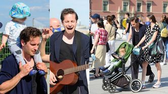 Opiekuńczy Krzysztof Zalewski zabrał rodzinę na protest artystów (ZDJĘCIA)