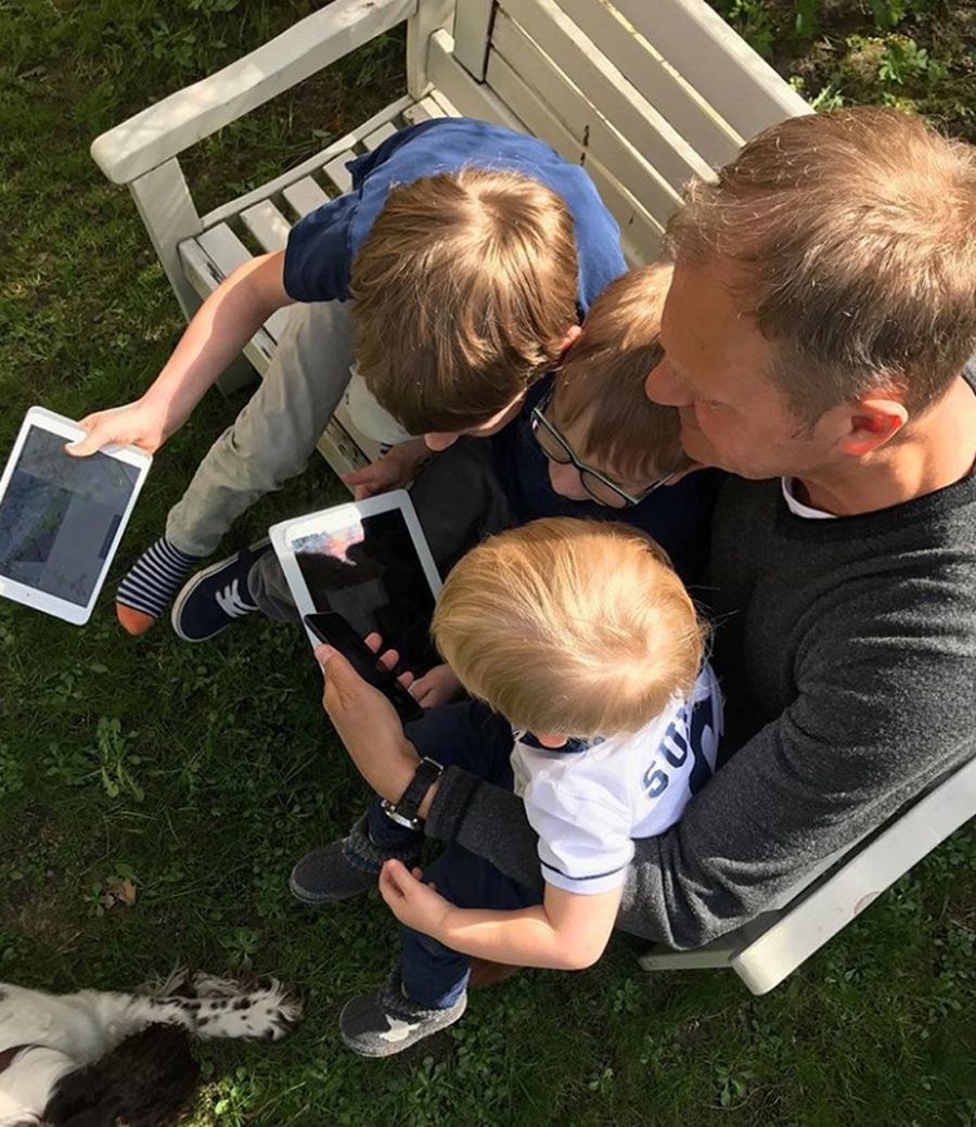 Donald Tusk wrócił do rodziny